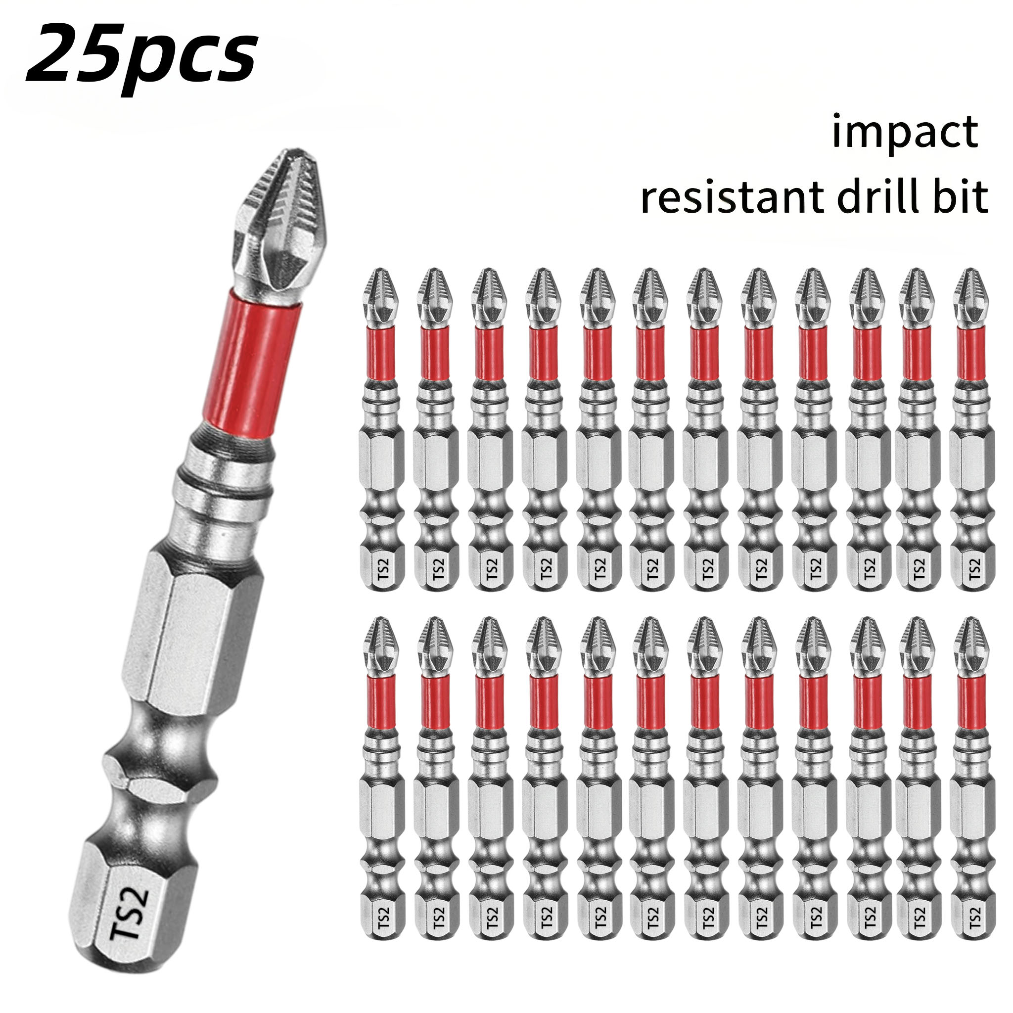 Electrical - 25Pcs 50mm Professional Long Shank Screwdriver
